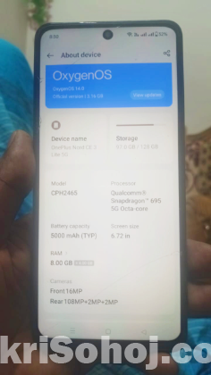Oneplus  note CE 3 5G